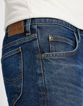 Męskie Spodnie Jeansowe Lee Rider Midnight Blue 112355792 L701008593